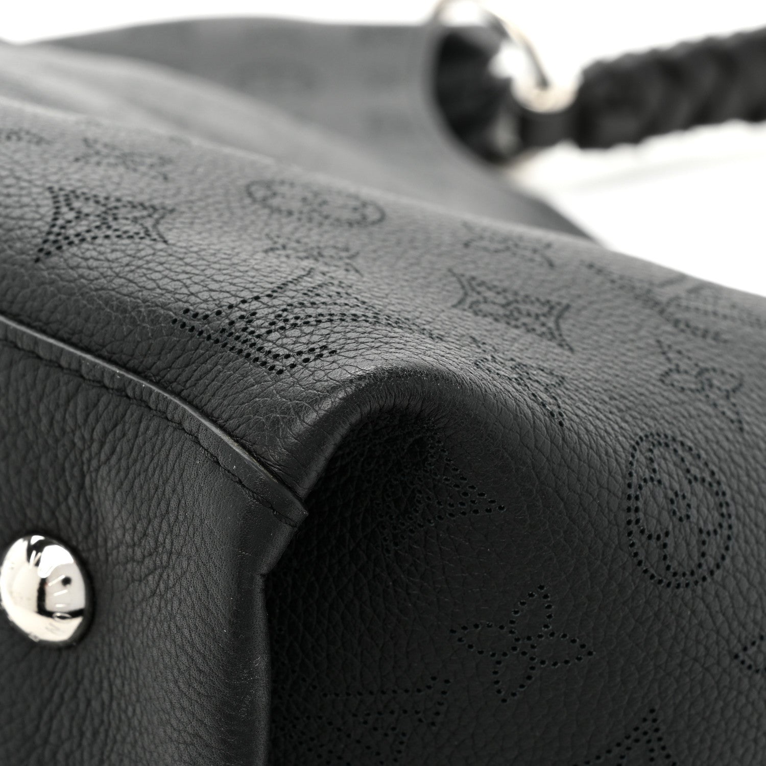 Louis Vuitton Mahina Carmel Hobo Black 10 of 10