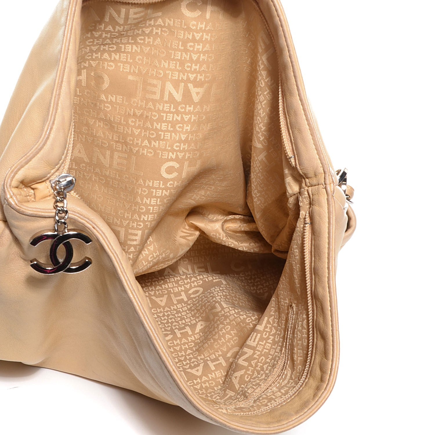 Chanel Lambskin Large Ultimate Soft Tote Beige 5 of 8