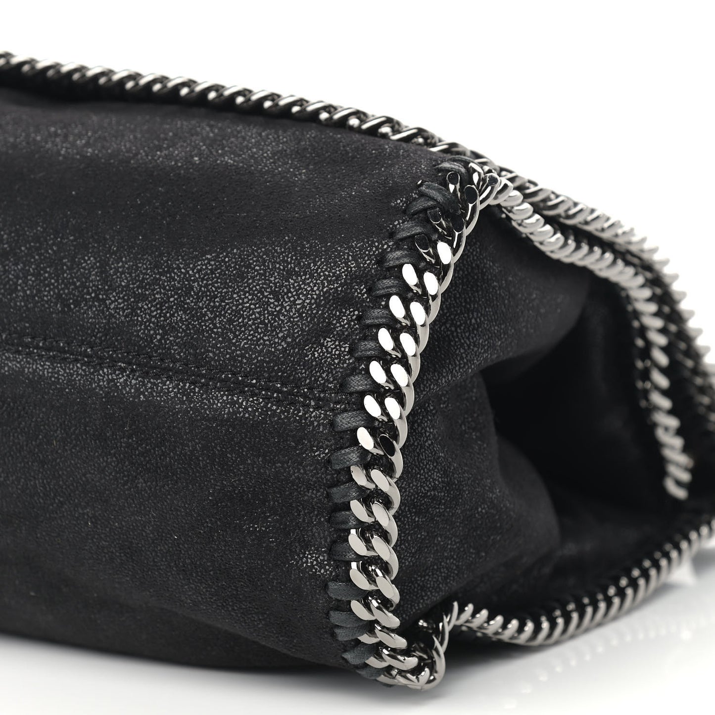 Shaggy Deer Falabella Top Handle Shoulder Bag Black