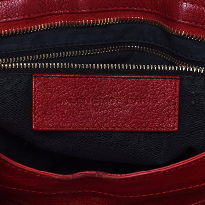 Balenciaga Sugar Goatskin Classic Gold Hardware City Rouge Rouge Coquelicot 6 of 16