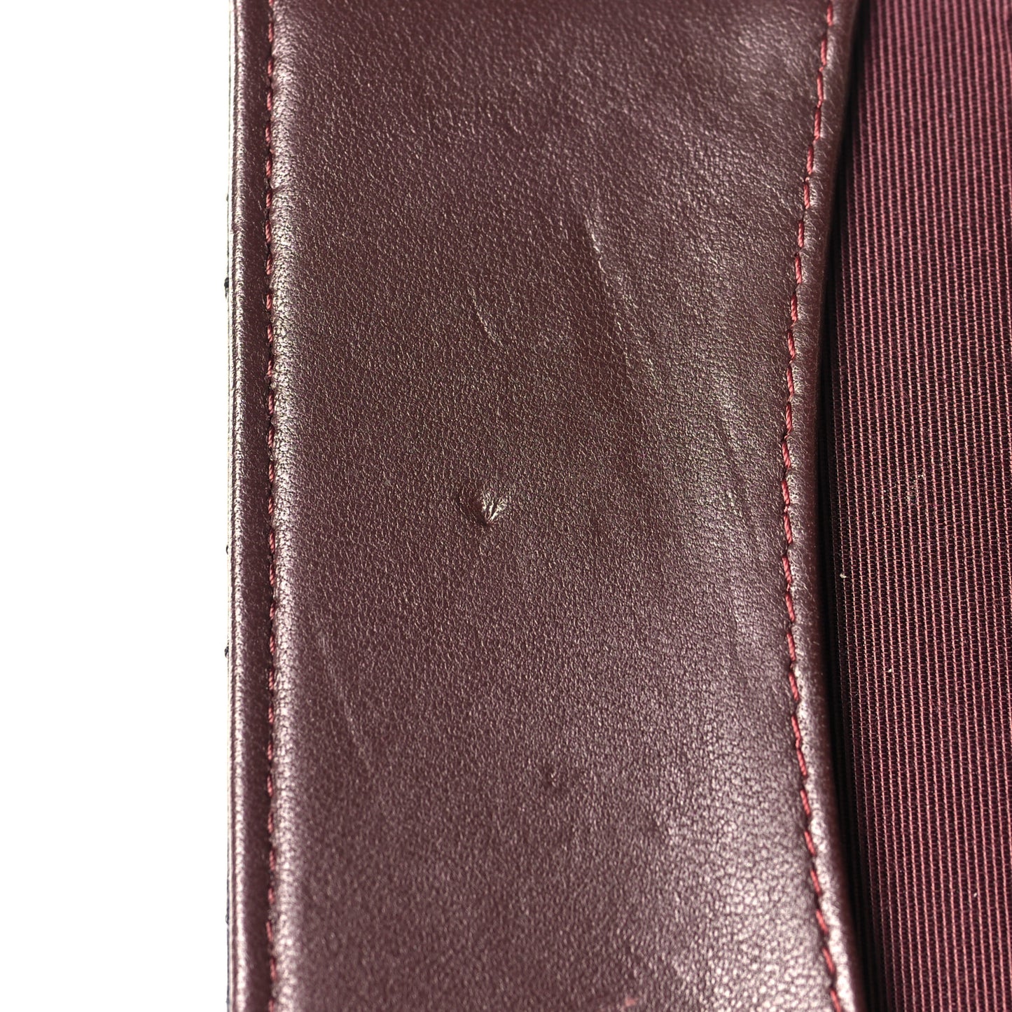 Lambskin Quilted 4 Key Holder Black