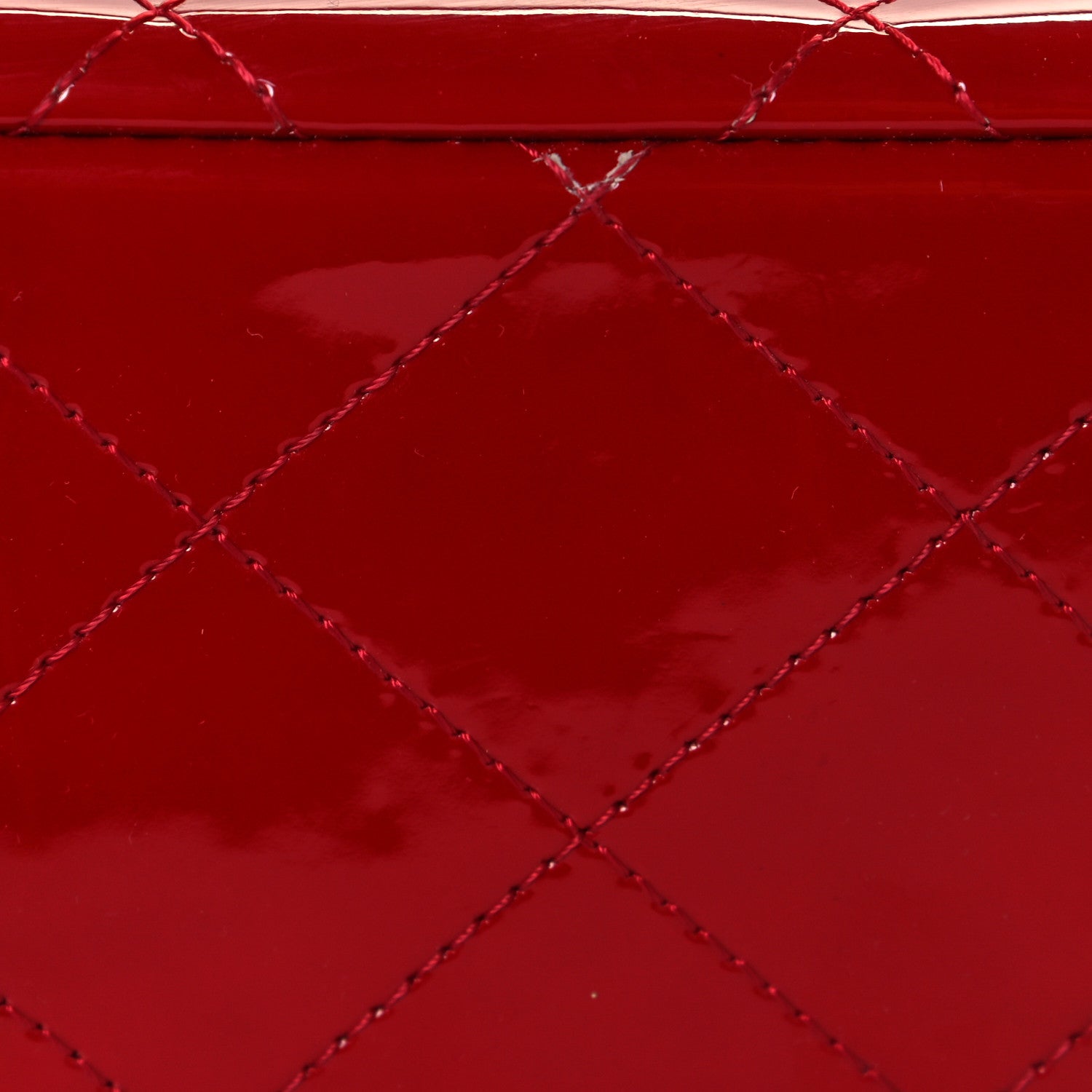 Chanel Patent Jumbo Single Flap Red 15 of 16