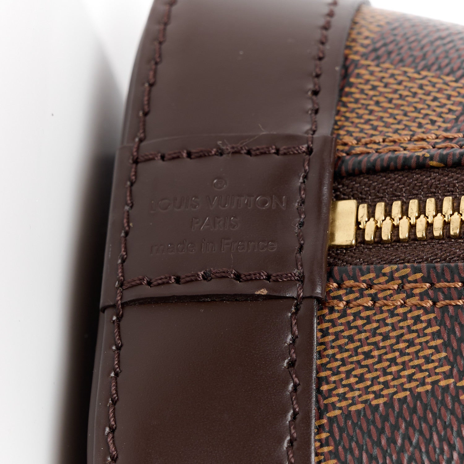 Louis Vuitton Damier Ebene Alma BB 8 of 13