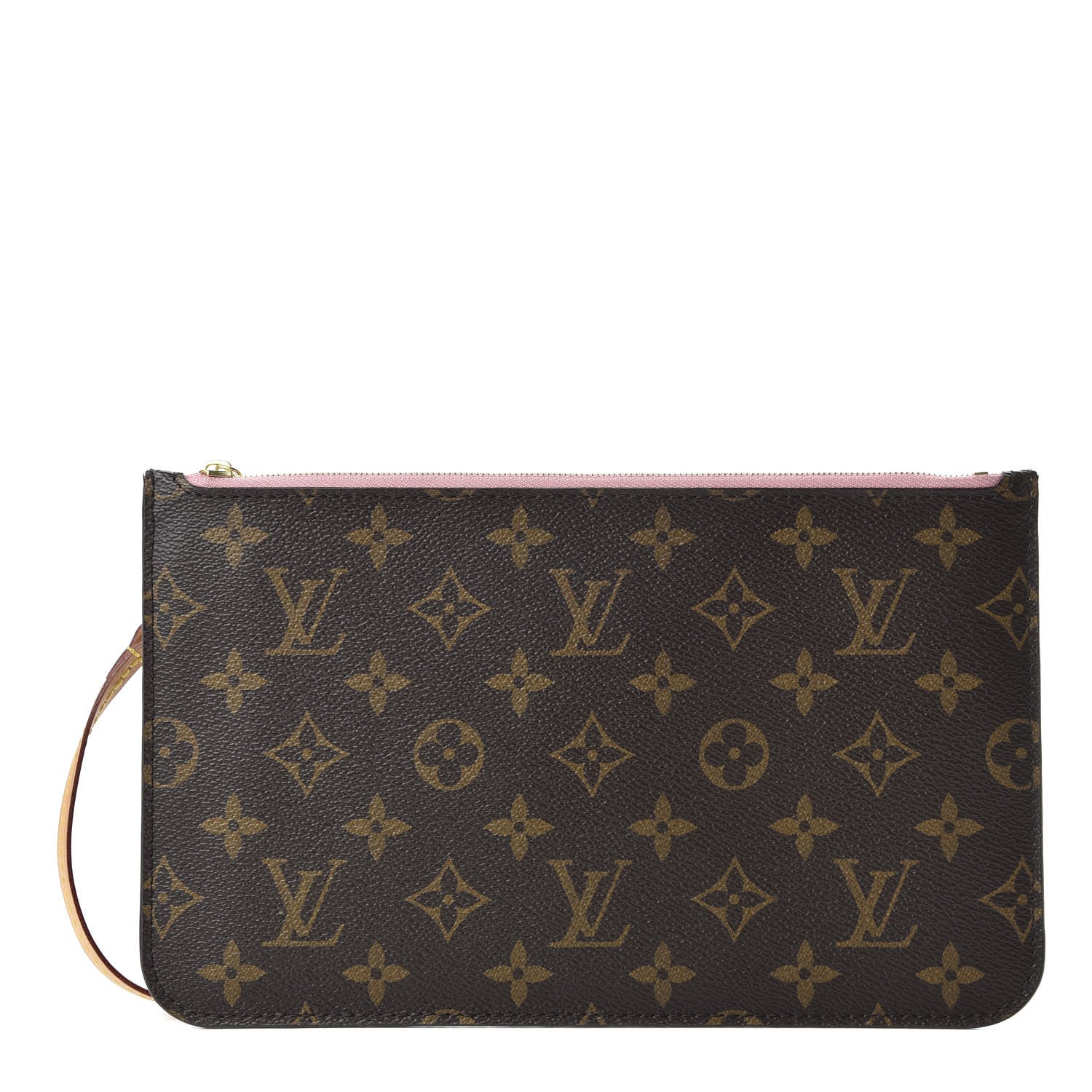 Louis Vuitton Monogram Neverfull MM GM Pochette Rose Ballerine 1 of 7