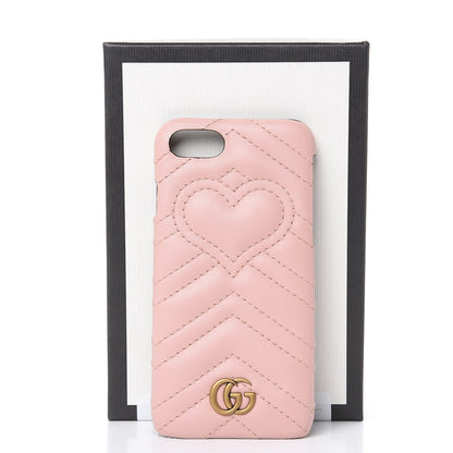 Gucci Calfskin Matelasse Marmont iPhone 7 Case Pink 6 of 6
