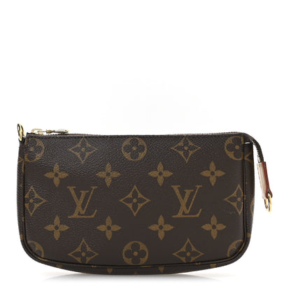 Louis Vuitton Monogram Petit Bucket Pouch 1 of 7