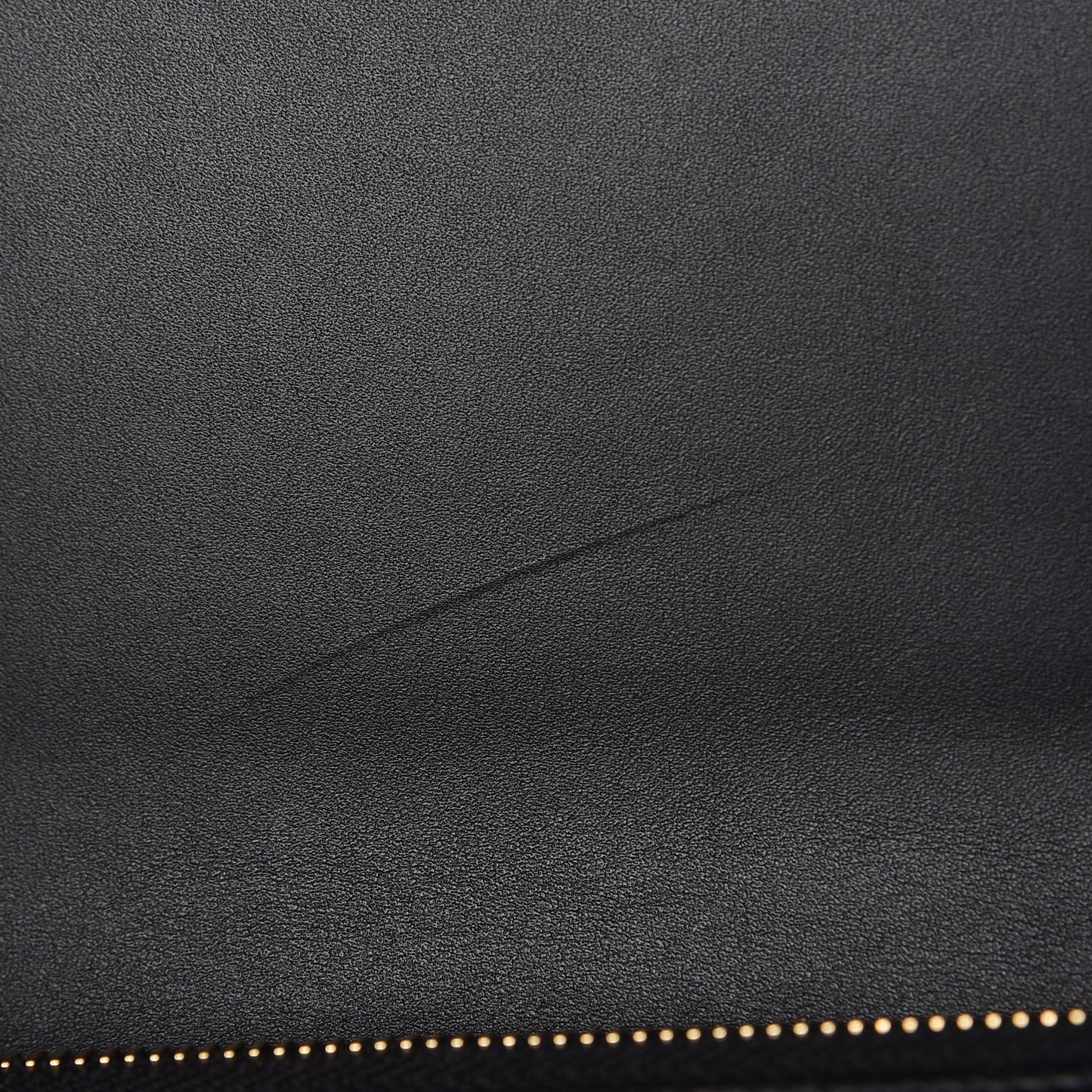 Smooth Calfskin Classic Monogram Kate Tassel Chain Wallet Black