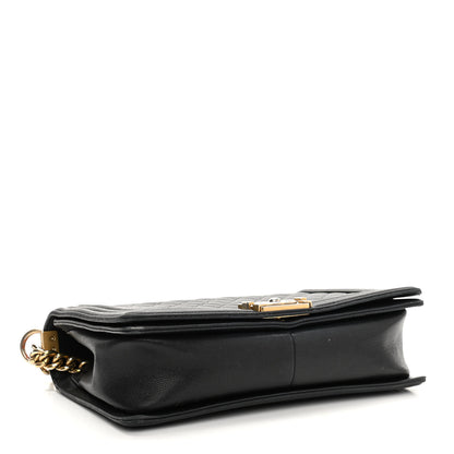 Chanel Caviar Quilted New Medium Boy Flap Black 3 of 11