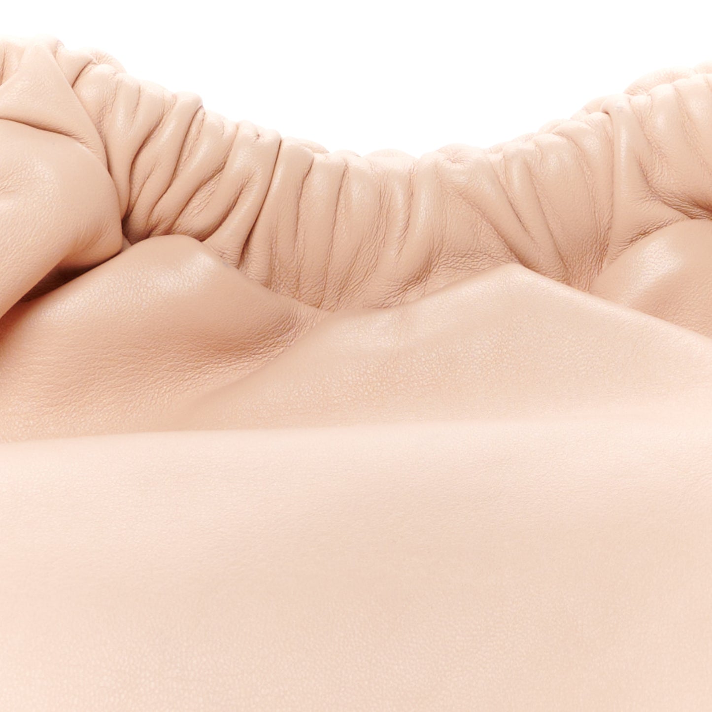 Lambskin Cloud Clutch Puff
