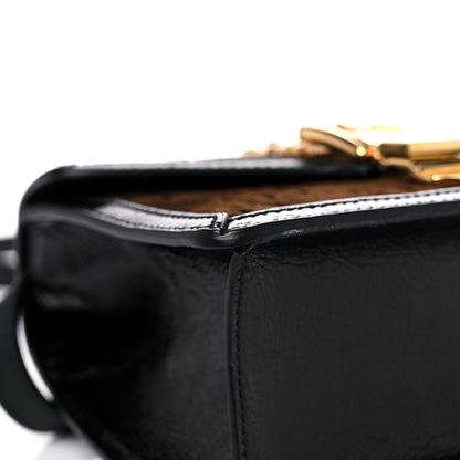 Gucci Velvet GG Monogram Web Mini Sylvie Top Handle Bag Brown Black Oro Vecchio 9 of 15
