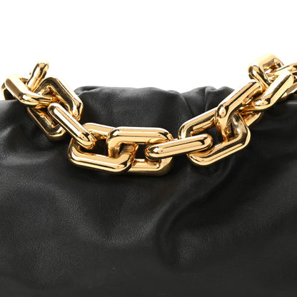 Bottega Veneta Calfskin The Pouch Chain Black 8 of 10