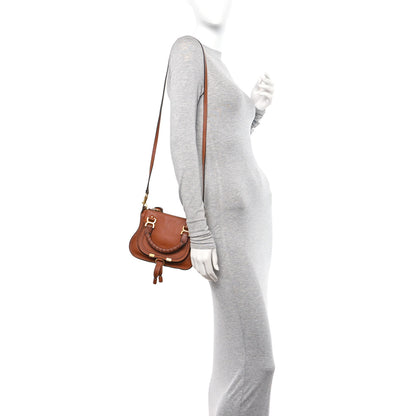 Chloe Calfskin Mini Marcie Satchel Tan 2 of 14