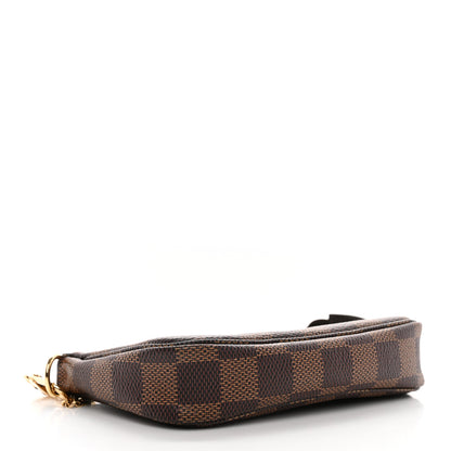 Louis Vuitton Damier Ebene Mini Pochette Accessories 4 of 7