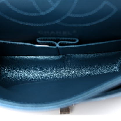Chanel Metallic Sheepskin Quilted 2.55 Reissue 225 Flap  Blue 4 of 11