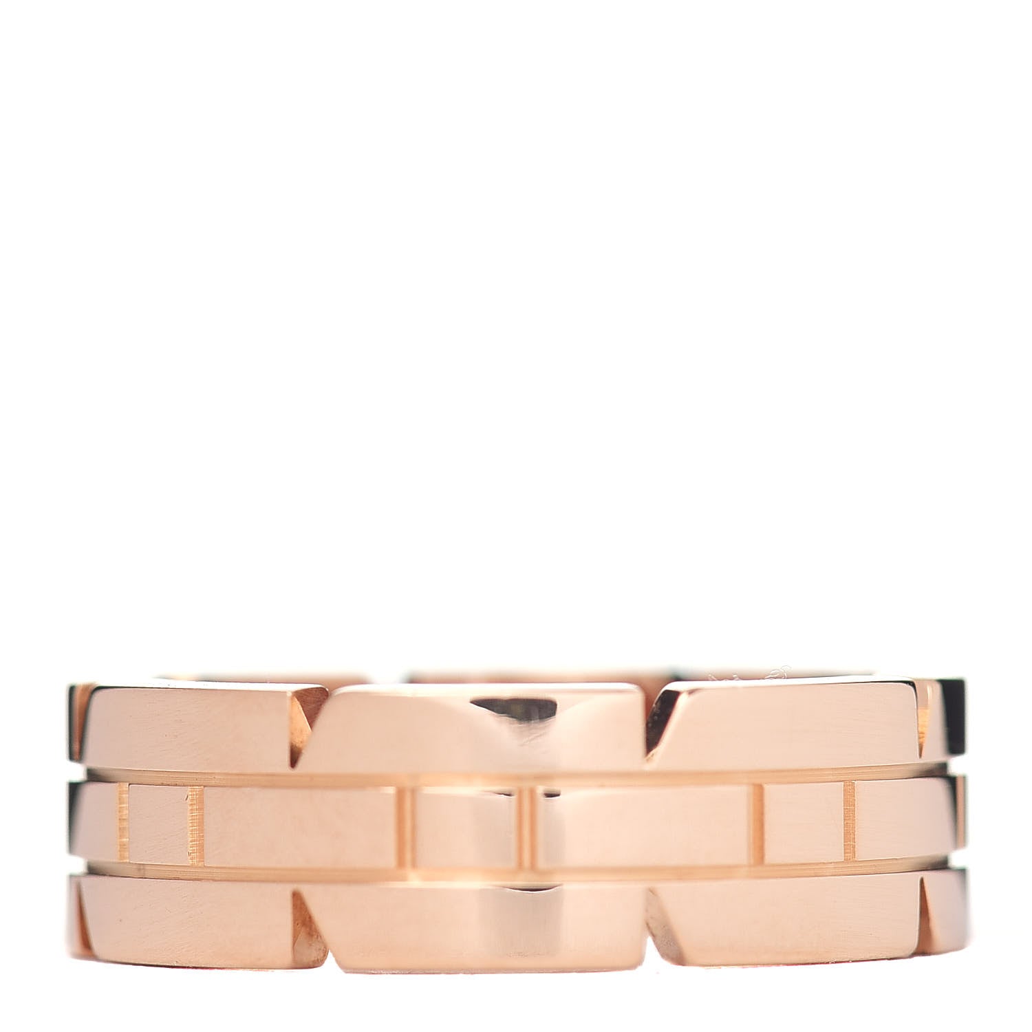 Cartier 18K Pink Gold Tank Francaise Band Ring 50 5.25 1 of 4