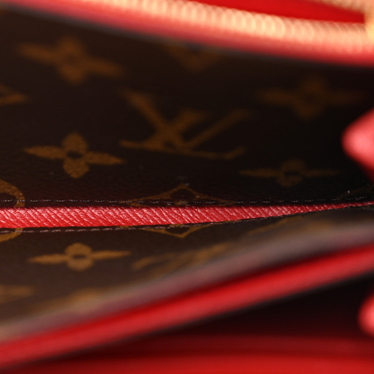 Monogram Retiro Zippy Wallet Cherry
