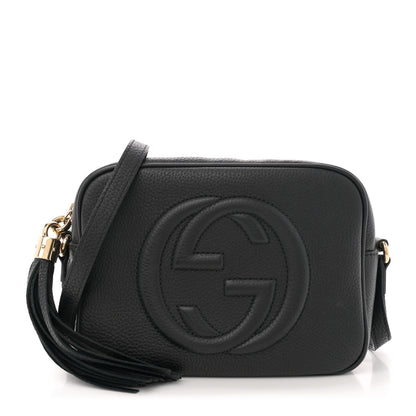 Gucci Pebbled Calfskin Small Soho Disco Bag Black 1 of 11