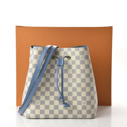 Louis Vuitton Damier Azur Neonoe MM Bleuet 9 of 9