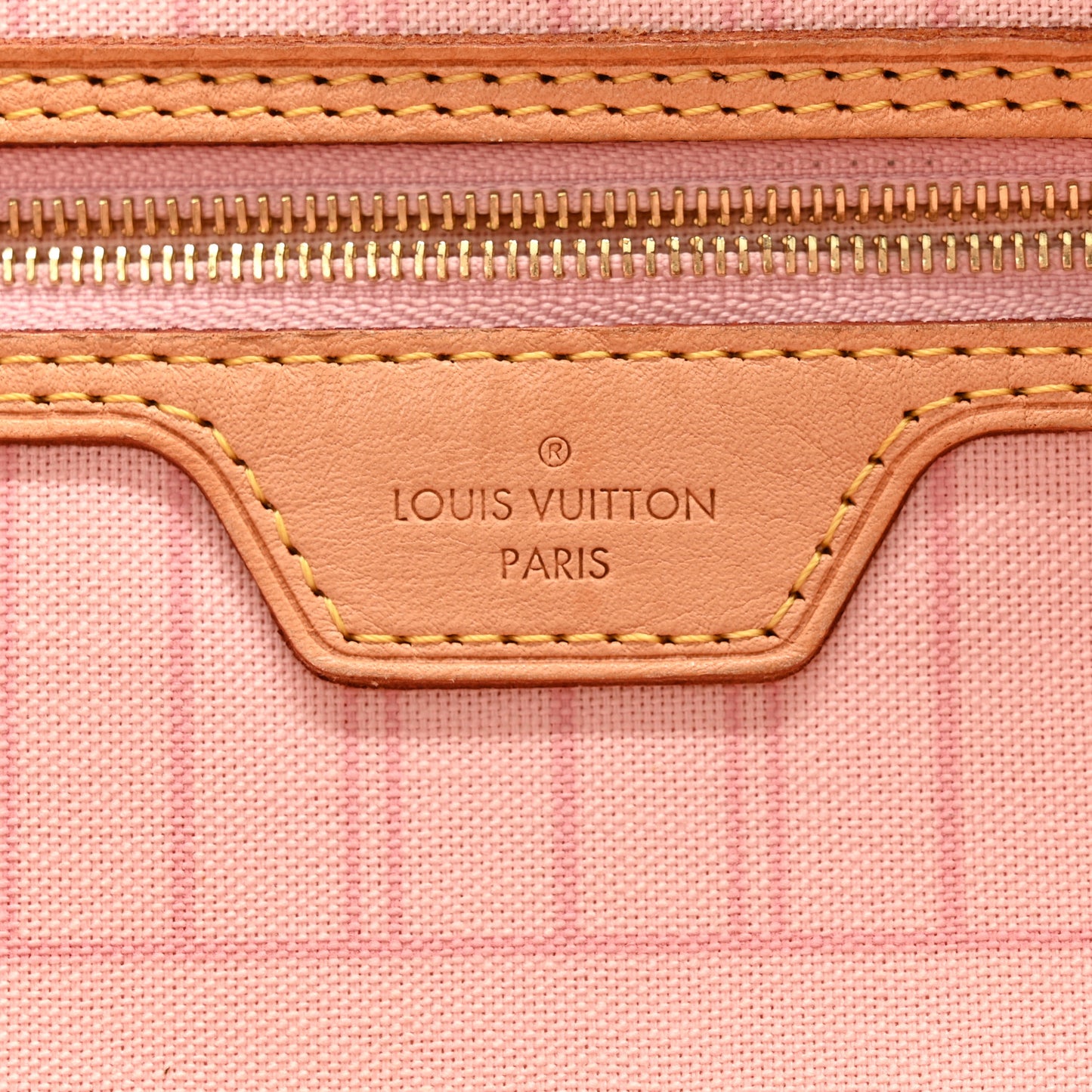 Damier Azur Neo Neverfull MM Rose Ballerine