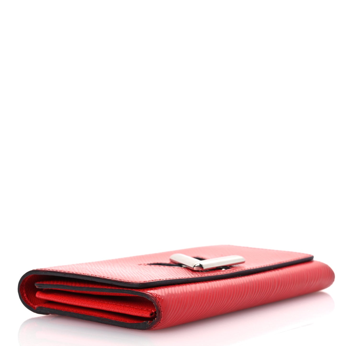 Epi Twist Wallet Coquelicot