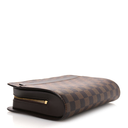Louis Vuitton Damier Ebene Pochette Saint Louis Clutch 4 of 10
