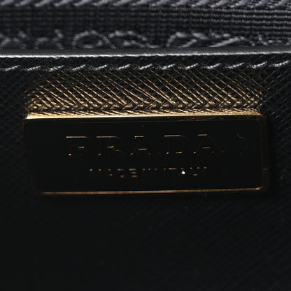 Prada Saffiano Lux Large Galleria Double Zip Tote Black 6 of 10