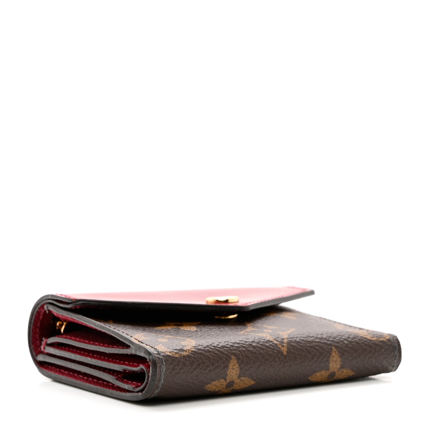 Monogram Zoe Wallet Fuchsia