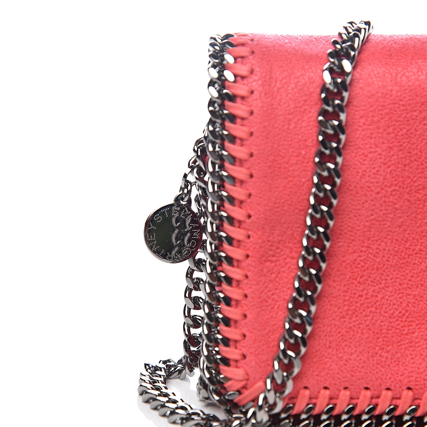 Shaggy Deer Falabella Crossbody Bag Bright Coral