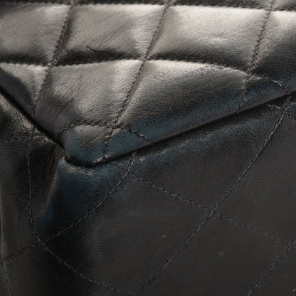 Chanel Lambskin Jumbo Flap Black 5 of 9