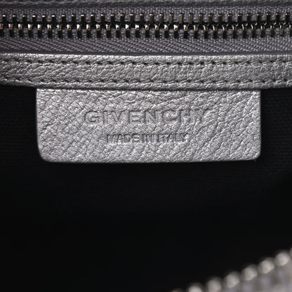 Givenchy Metallic Sugar Goatskin Mini Antigona Silver 11 of 19