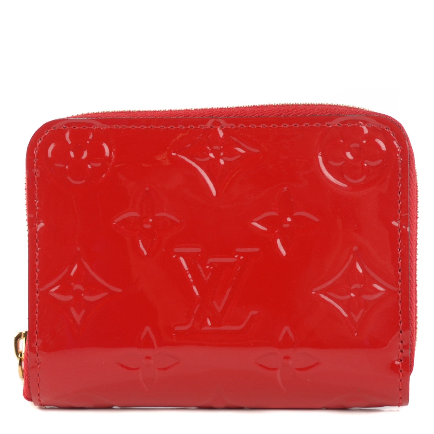 Louis Vuitton Vernis Zippy Coin Purse Cherry 1 of 8