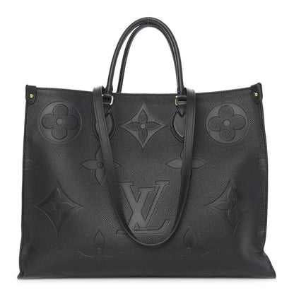 Louis Vuitton Empreinte Monogram Giant Onthego GM Black 1 of 18