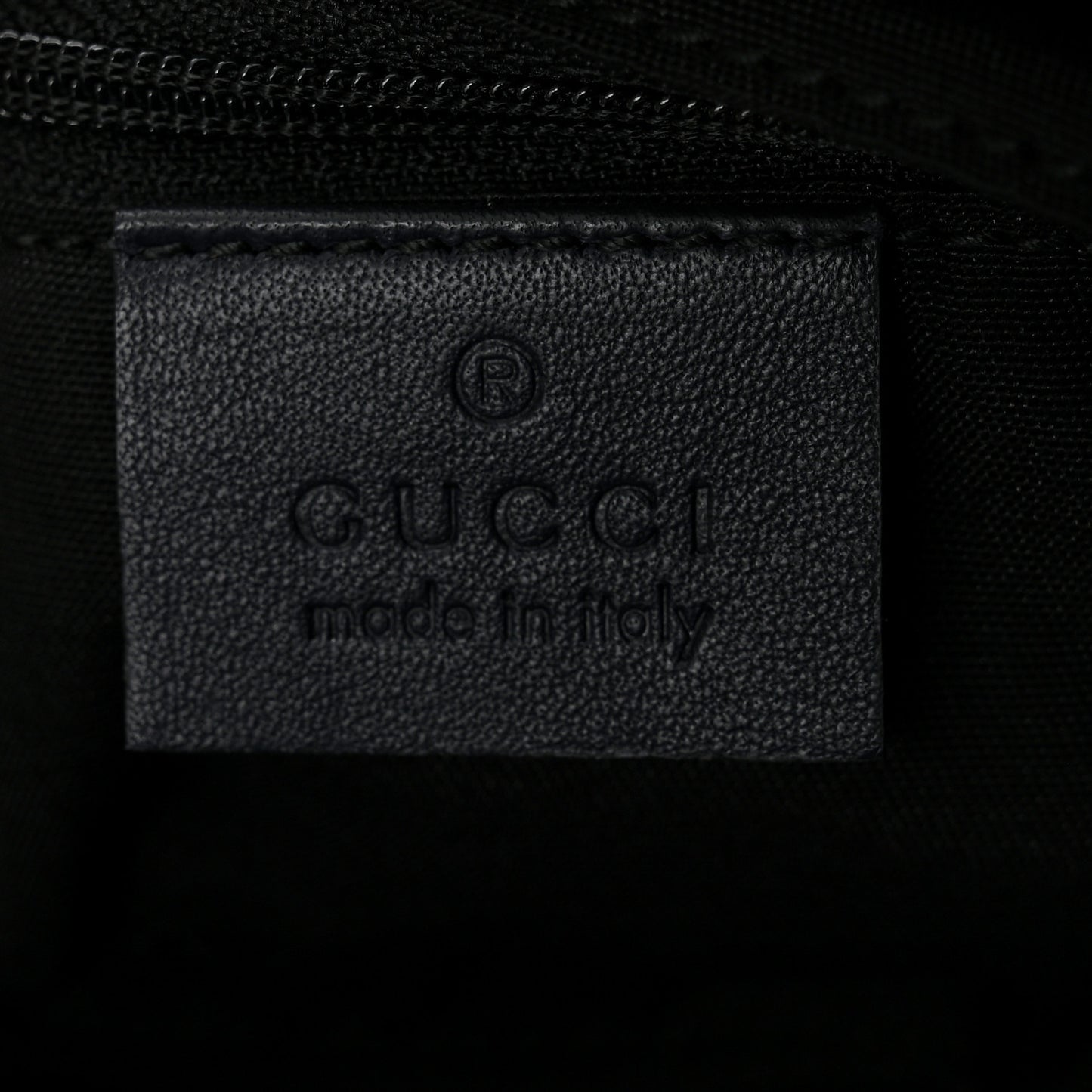 GG Plus Monogram Medium Flat Messenger Bag Navy