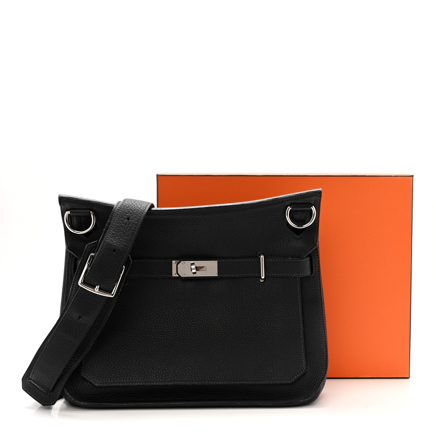 Hermes Taurillon Clemence Jypsiere 31 Bleu Indigo 16 of 16