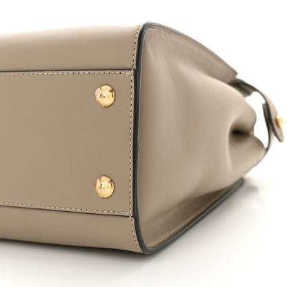 Fendi Vitello Seta Plexiglass Tortoise Medium Peekaboo Iconic Satchel Tortora 10 of 10