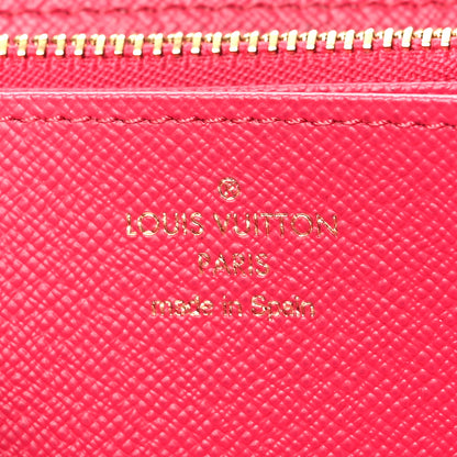 Louis Vuitton Damier Azur 2017 Christmas Animation Zippy Wallet 6 of 8