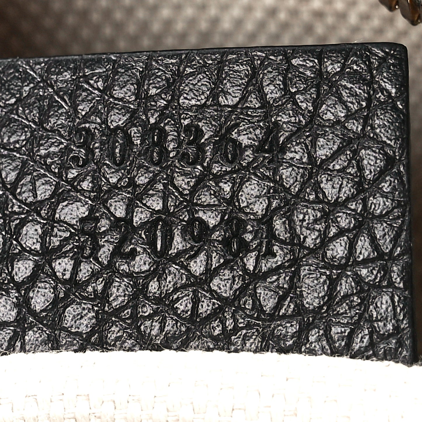 Pebbled Calfskin Small Soho Disco Bag Black