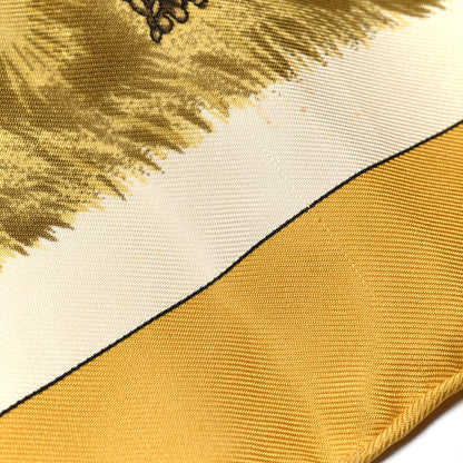 Hermes Silk Casques Et Plumets Scarf 90 6 of 9