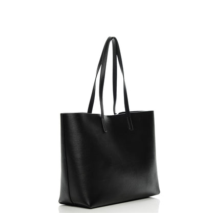 Saint Laurent Calfskin Large Shopping Tote Black 4 of 12