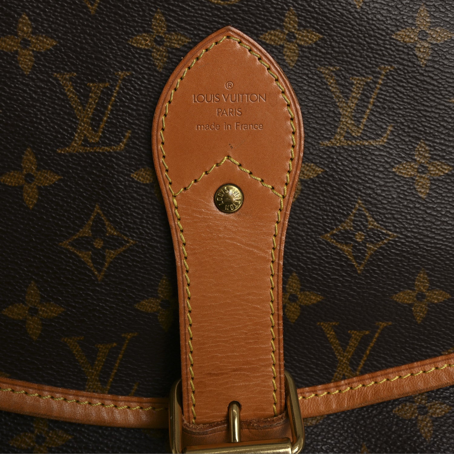 Louis Vuitton Monogram Sac Chasse Hunting Bag 7 of 25