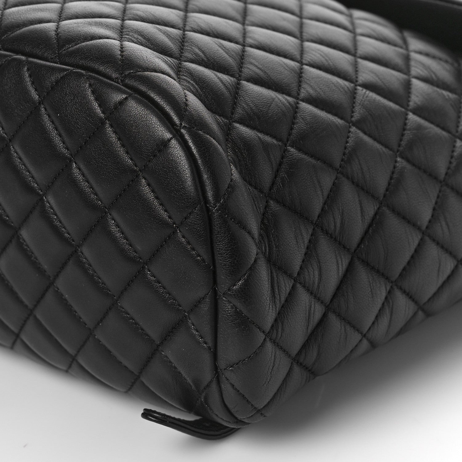 Chanel Lambskin Quilted Large Urban Spirit Backpack Black 9 of 9