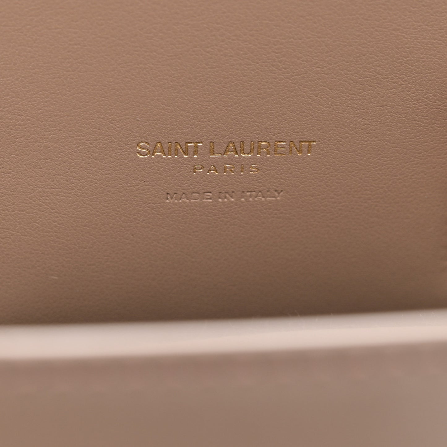 Grained Calfskin Baby Sac De Jour Taupe