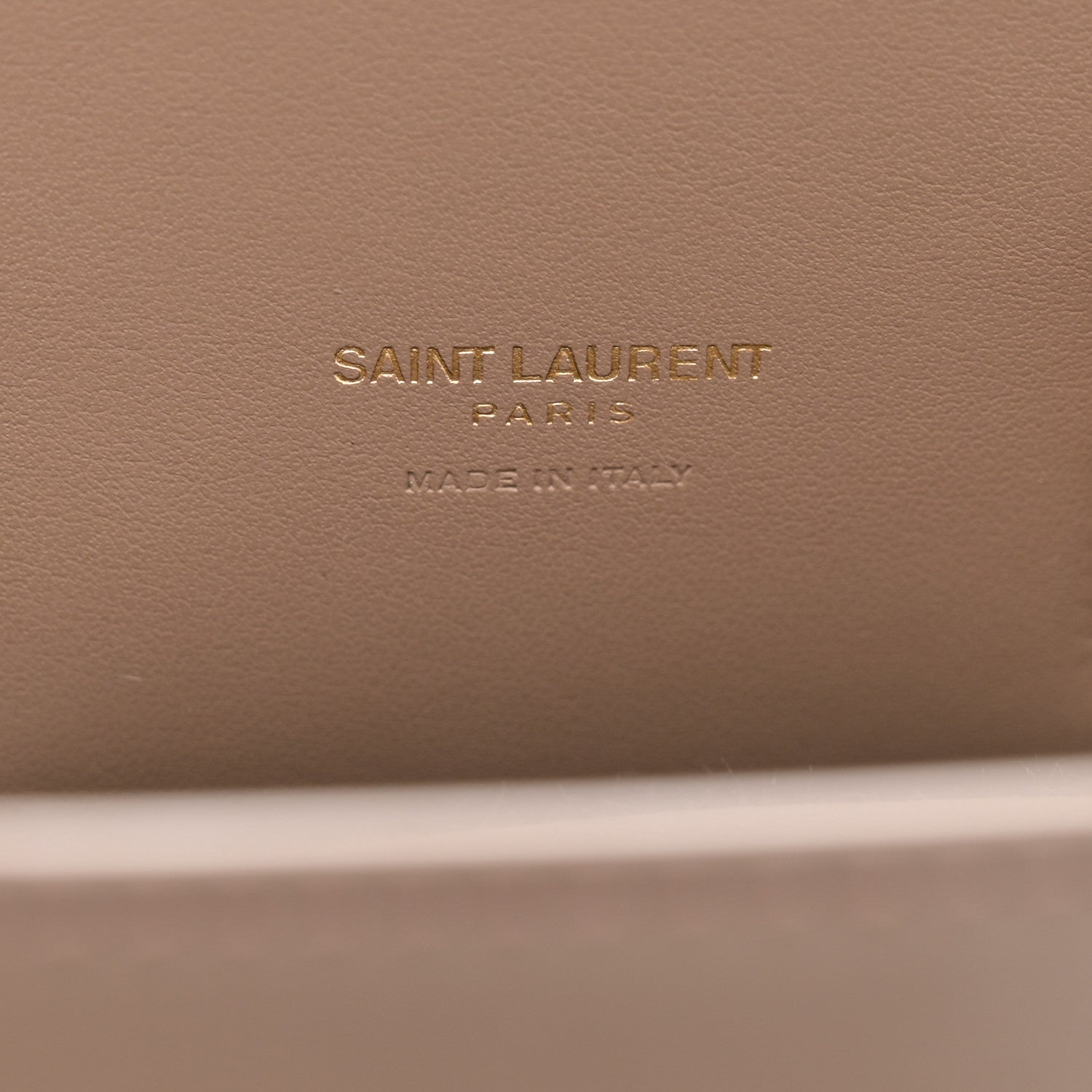Saint Laurent Grained Calfskin Baby Sac De Jour Taupe 7 of 13