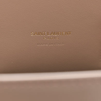 Saint Laurent Grained Calfskin Baby Sac De Jour Taupe 7 of 13