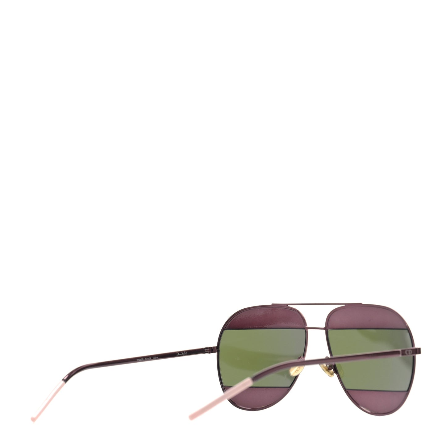 Metal Split 1 Aviator Sunglasses Purple