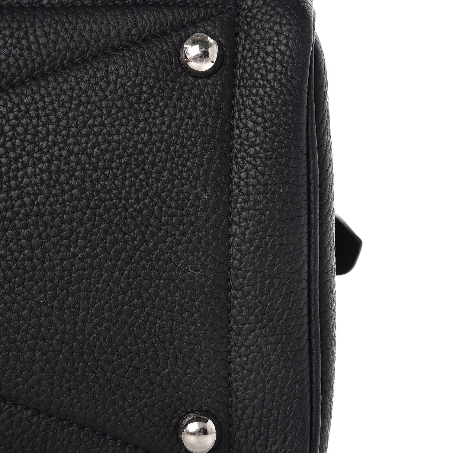Hermes Taurillon Clemence Victoria II 35 Black 11 of 11