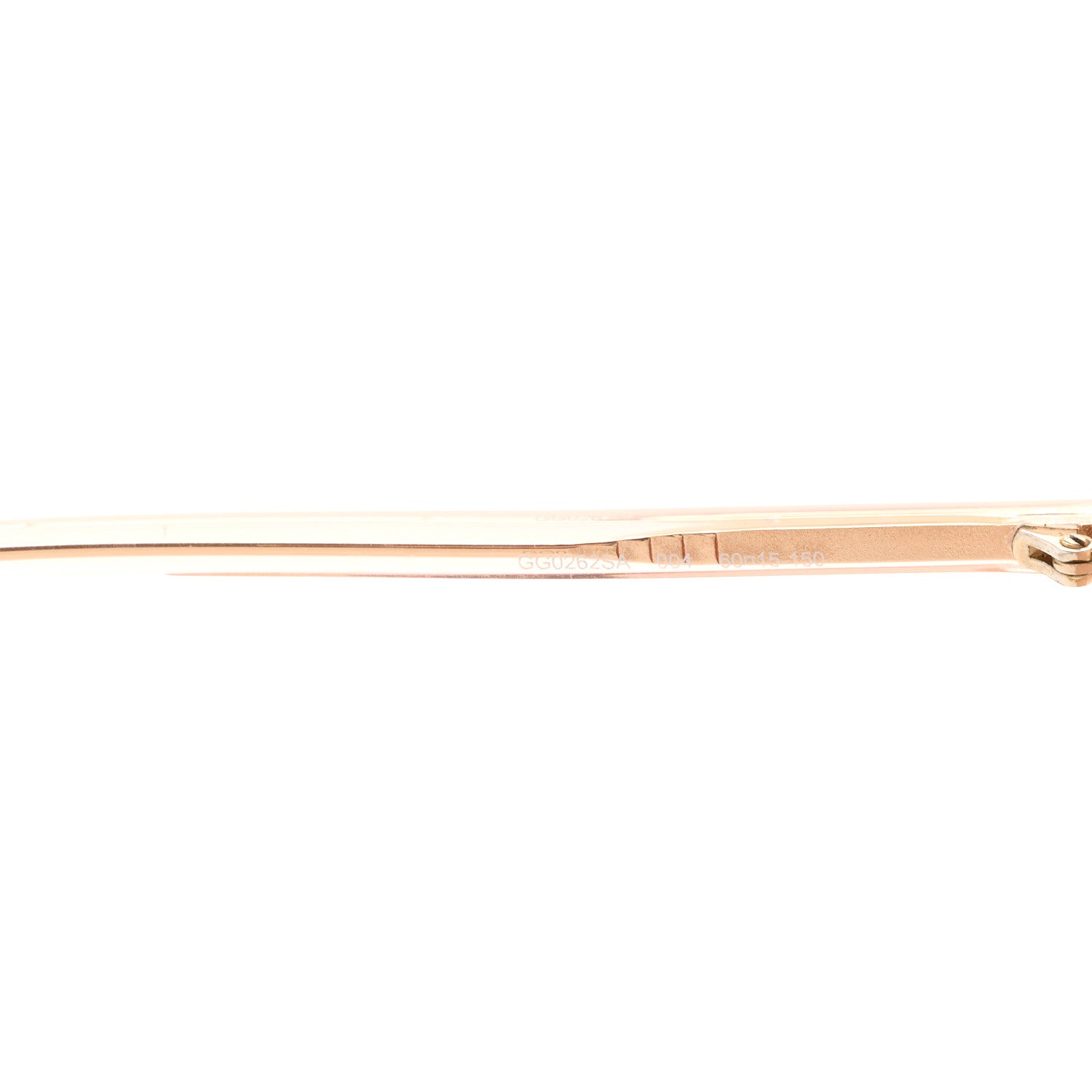 Gucci Aviator Sunglasses GG0262SA Light Pink 6 of 9