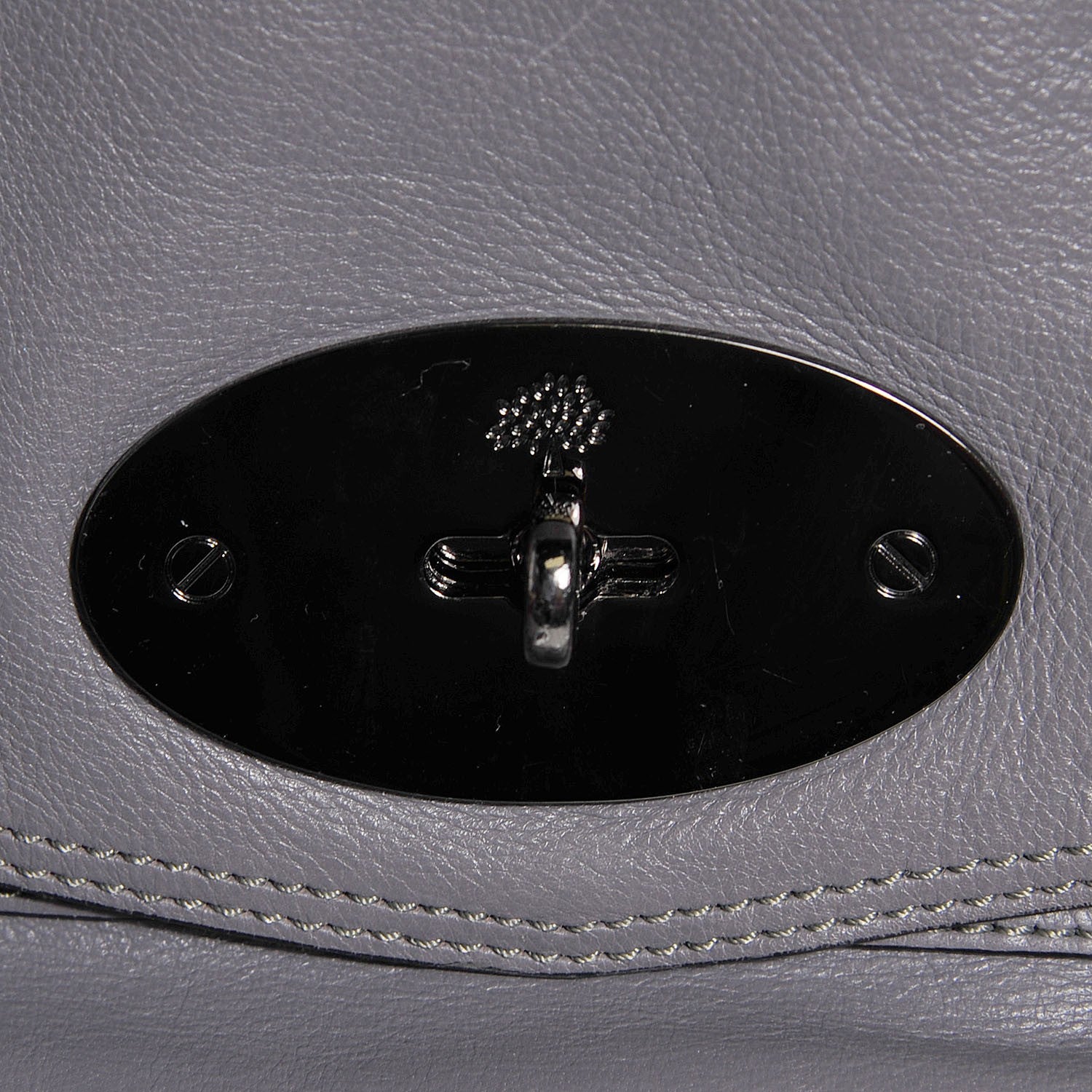Mulberry Soft Buffalo Medium Alexa Foggy Grey 7 of 10