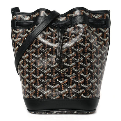 Goyard Goyardine Petit Flot Bucket Bag PM Black 1 of 7