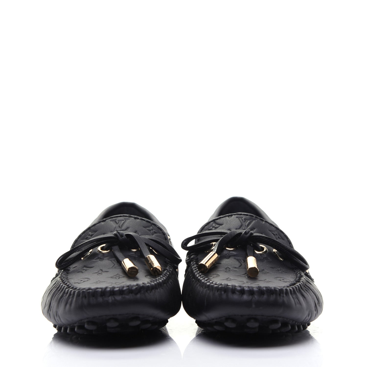 Louis Vuitton Empreinte Gloria Loafers 34 Black 2 of 10